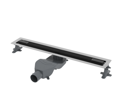 Душевой лоток B&T INFINITY 80см, ЧЕРНЫЙ Boheme 981-80-B 