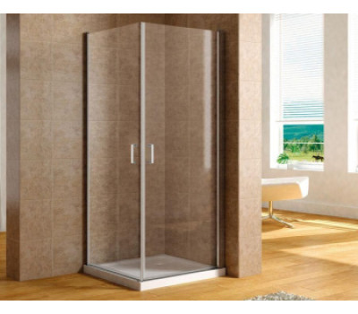 Душевой уголок Aquanet Cinetic 80х90,прозрачное стекло (AE12-N-80H190U-CT + AE12-N-90H190U-CT) 