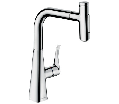 Смеситель для кухни Hansgrohe Metris Select 73822000 хром 