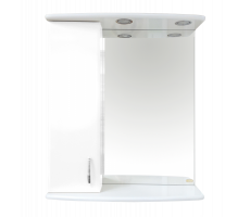 Зеркальный шкаф Misty Астра 60 левый Э-Аст04060-01СвЛ Зеркальный шкаф Misty Астра 60 левый Э-Аст04060-01СвЛ