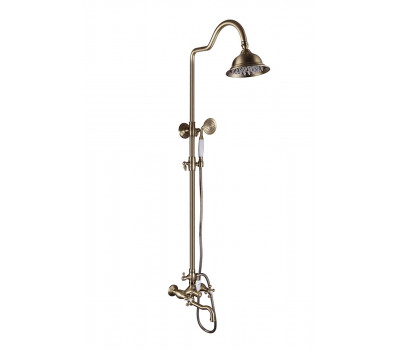 Душевая система Timo Nelson 3-х режимная SX-1291/02 antique глянцевая Душевая система Timo Nelson 3-х режимная SX-1291/02 antique глянцевая