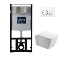 Сет AZARIO AZ-8010-1000+AZ-8200-0045+AZ-2216 SP инсталляция с панелью смыва + унитаз Nova с сиденьем микролифт + клавиша 0045 Сет AZARIO AZ-8010-1000+AZ-8200-0045+AZ-2216 SP инсталляция с панелью смыва + унитаз Nova с сиденьем микролифт + клавиша 0045