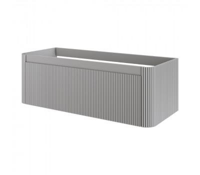 Тумба без раковины Armadi Art VOI рифлёная 120см LUNA 782-120-R-L 