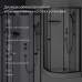 Душевая кабина 90x90 см, без гидромассажа AM.PM X-Joy W94C-401-090BT  