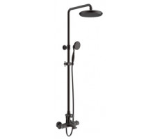 Душевая система с термостатом AltroBagno Beatrice 030407 BrNe черный 