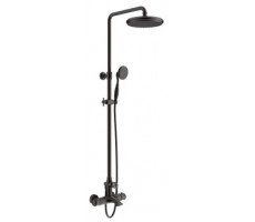 Душевая система с термостатом AltroBagno Beatrice 030407 BrNe черный 