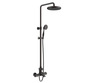 Душевая система с термостатом AltroBagno Beatrice 030407 BrNe черный Душевая система с термостатом AltroBagno Beatrice 030407 BrNe черный