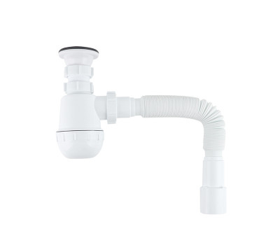 Сифон бутылочный IDDIS Optima Home 1.1/2x40мм, с выпуском и гофротрубой 40/50мм 900AVG0010VD Сифон бутылочный IDDIS Optima Home 1.1/2x40мм, с выпуском и гофротрубой 40/50мм 900AVG0010VD