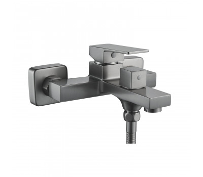 Смеситель для ванны Shevanik S9602T, оружейная сталь