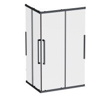 Душевой ограждение 120х90, без поддона AM.PM Func W84G-403-12090-BТ Стекло прозрачное; профиль черный Душевой ограждение 120х90, без поддона AM.PM Func W84G-403-12090-BТ Стекло прозрачное; профиль черный