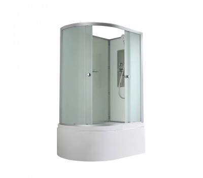 Душевая кабина AvaCan D5012R N без крыши матовый Хром 