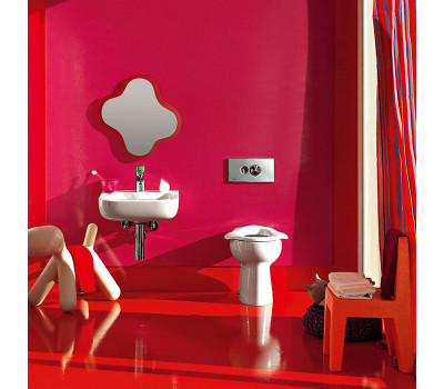 Унитаз напольный LAUFEN Florakids 8.2203.6.000.027.1 (сидение отдельно)