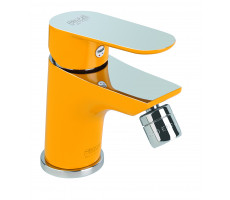 Смеситель для биде Fiore KEVON CHIC 81YX8130, хром/желтый