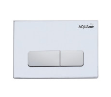 Панель смыва акриловая AQUAme AQM4104W белый 