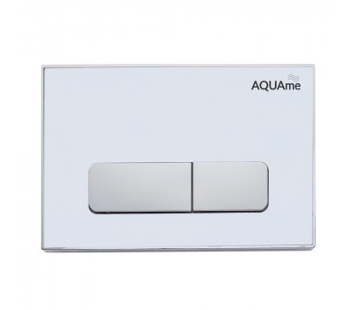 Панель смыва акриловая AQUAme AQM4104W белый 