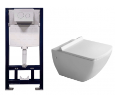 Унитаз подвесной Splendy Без коллекции ST3011TPRCR/10PL02007SV/40S80200I Set 