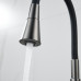 Смеситель для кухни с гибким изливом Raffine F313T-3, оружейная сталь