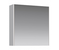 Зеркальный шкаф 60  см AQWELLA Mobi MOB0406+MOB0717W Белый 