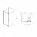 Душевой уголок 90x100 RGW Passage 06087390-11 Хром 