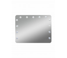 Зеркало CONTINENT гримерное Визави со встроенными Led лампами (13 ламп) ЗЛП1614 