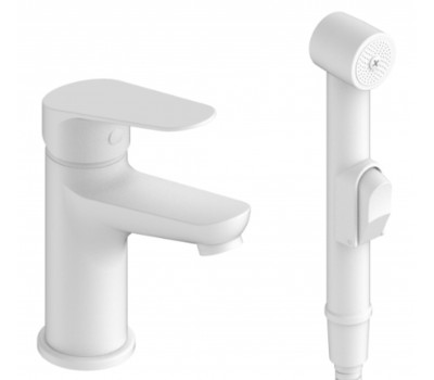 Смеситель Kazan white с гигиен. душем KZ27HW ESKO 