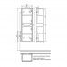 Пенал подвесной IDDIS Edifice 35 см белый EDI35W0i97 