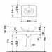 Раковина DURAVIT Bacino 334520000 
