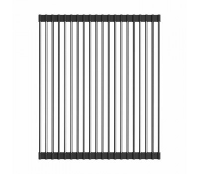 Ролл-маты, OMOIKIRI ROLL-01-IN, ширина, мм-425, глубина, мм-350, материал: нержавеющая сталь/ черный силикон, цвет: нержавеющая сталь 4997003 