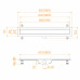 Кнопка слива RGW SWH-08B 80420008-04  