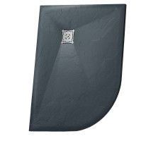 Душевой поддон асимметричный RGW ST/AR-G Графит  900x1200 16154129-02R  