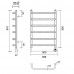Полотенцесушитель электрический Domoterm Стефано Стефано П6 500x800 ER Хром Полотенцесушитель электрический Domoterm Стефано Стефано П6 500x800 ER Хром