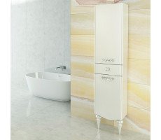 Шкаф-колонна Comforty Монако-40 левая белый глянец Шкаф-колонна Comforty Монако-40 левая белый глянец