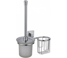 Держатель для туалетного ёршика и освежителя воздуха Savol 95 S-L09594 хром Держатель для туалетного ёршика и освежителя воздуха Savol 95 S-L09594 хром