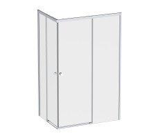 Душевой ограждение 120х80, без поддона AM.PM X-Joy W94G-403-12080-MТ Стекло прозрачное; профиль хром матовый 