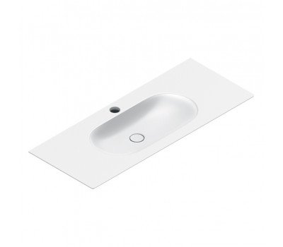 Раковина консоль 125x50 Catalano Sfera 521261021 белый матовый 