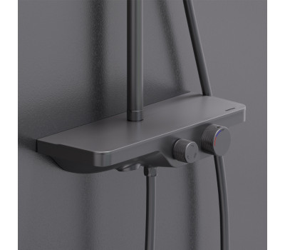 Душевая система Damixa Apollo 947730300 Черный 