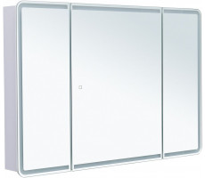 Зеркальный шкаф Aquanet Оптима 120 с LED подсветкой 00341429 