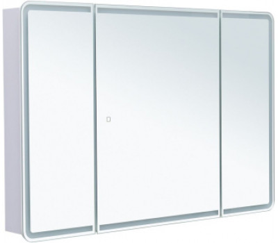 Зеркальный шкаф Aquanet Оптима 120 с LED подсветкой 00341429 