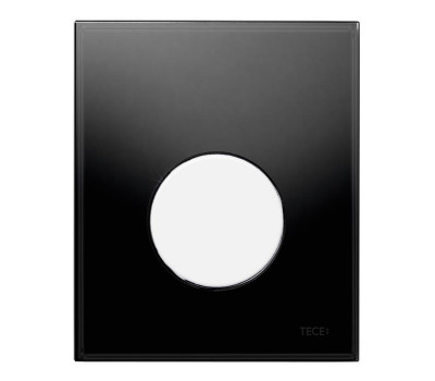 Панель смыва для писсуара, стекло черное, цвет: белый TECE TECEloop 9242654 