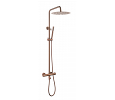 Стойка для душа с термостатом UNO COPPER BRUSHED Boheme 468-T-CB брашированная медь Стойка для душа с термостатом UNO COPPER BRUSHED Boheme 468-T-CB брашированная медь