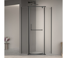 Душевой уголок 80x80 RGW Passage 35088188-14 Черный матовый Душевой уголок 80x80 RGW Passage 35088188-14 Черный матовый