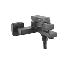 Смеситель для ванны Shevanik S9602H, черный