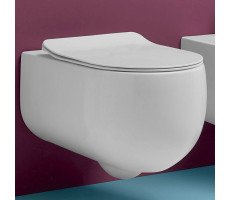 Подвесной унитаз Kerasan Flo 311130 цвет белый матовый Подвесной унитаз Kerasan Flo 311130 цвет белый матовый