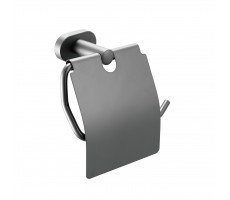 Держатель для туалетной бумаги Shevanik SG5105T, оружейная сталь
