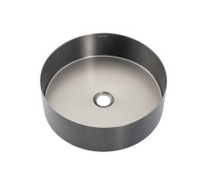 Раковина чаша GAPPO (40 см) GX101-9, оружейная сталь Раковина чаша GAPPO (40 см) GX101-9, оружейная сталь