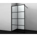 Душевая перегородка WasserKRAFT Glan 66W 66W40 черный матовый 