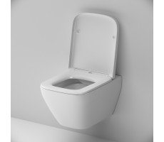 Унитаз подвесной FlashClean с сиденьем микролифт AM.PM Spirit V2.0 C701701SC Белый 