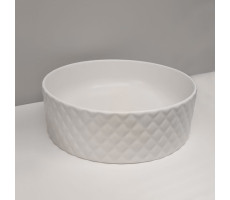 Раковина накладная Artceram ROMBO OSL009 05 00 bi matt *0 САЛОН Белый матовый 