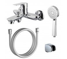 Смеситель для ванны AZARIO AVILLA с ручным душем, хром AZ-SU23394C 