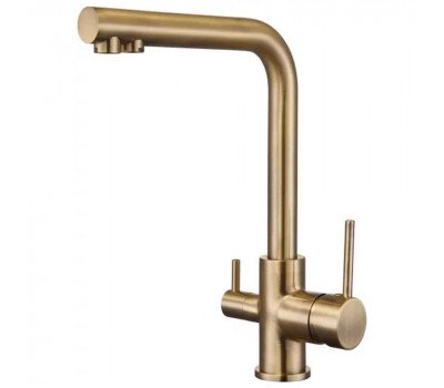 Смеситель для кухни Grocenberg GB40551BR, бронза 